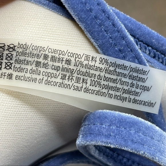 PINK Victoria’s Secret Swim Triangle Bikini Top small - Picture 7 of 9